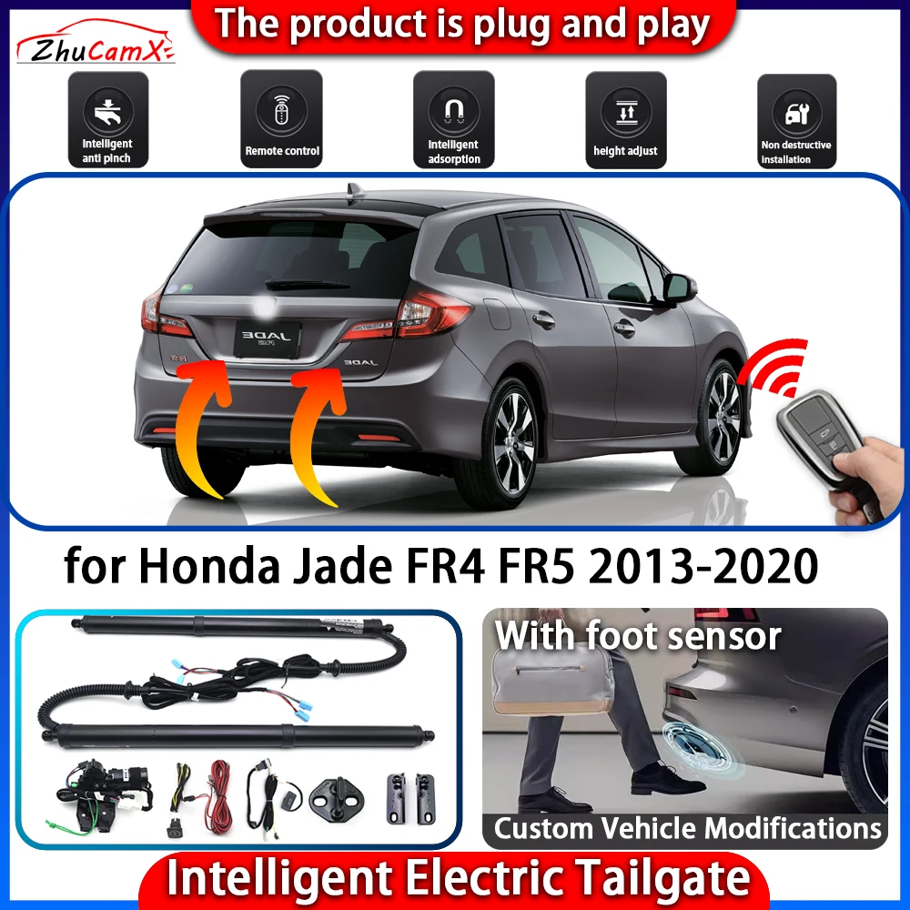 

ZhuCamX Smart Powered Tailgate System for for Honda Jade FR4 FR5 2013-2020 Automatic Intelligent Trunk Lift Control Kit