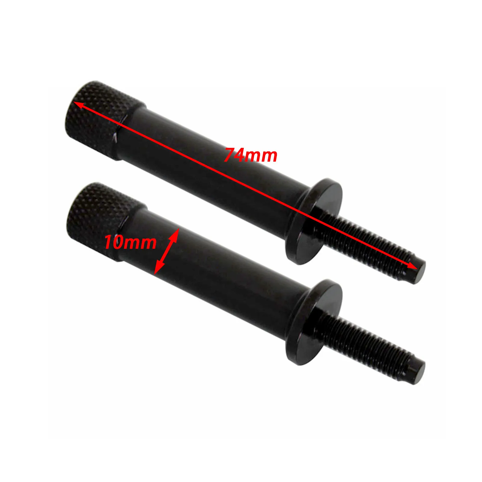 2pcs/set Tool Free Seat Bolts Long for All Triumph Classics 2001 -2015 (Air Cooled2016) Scrambler/Bonneville/Thruxton/T100