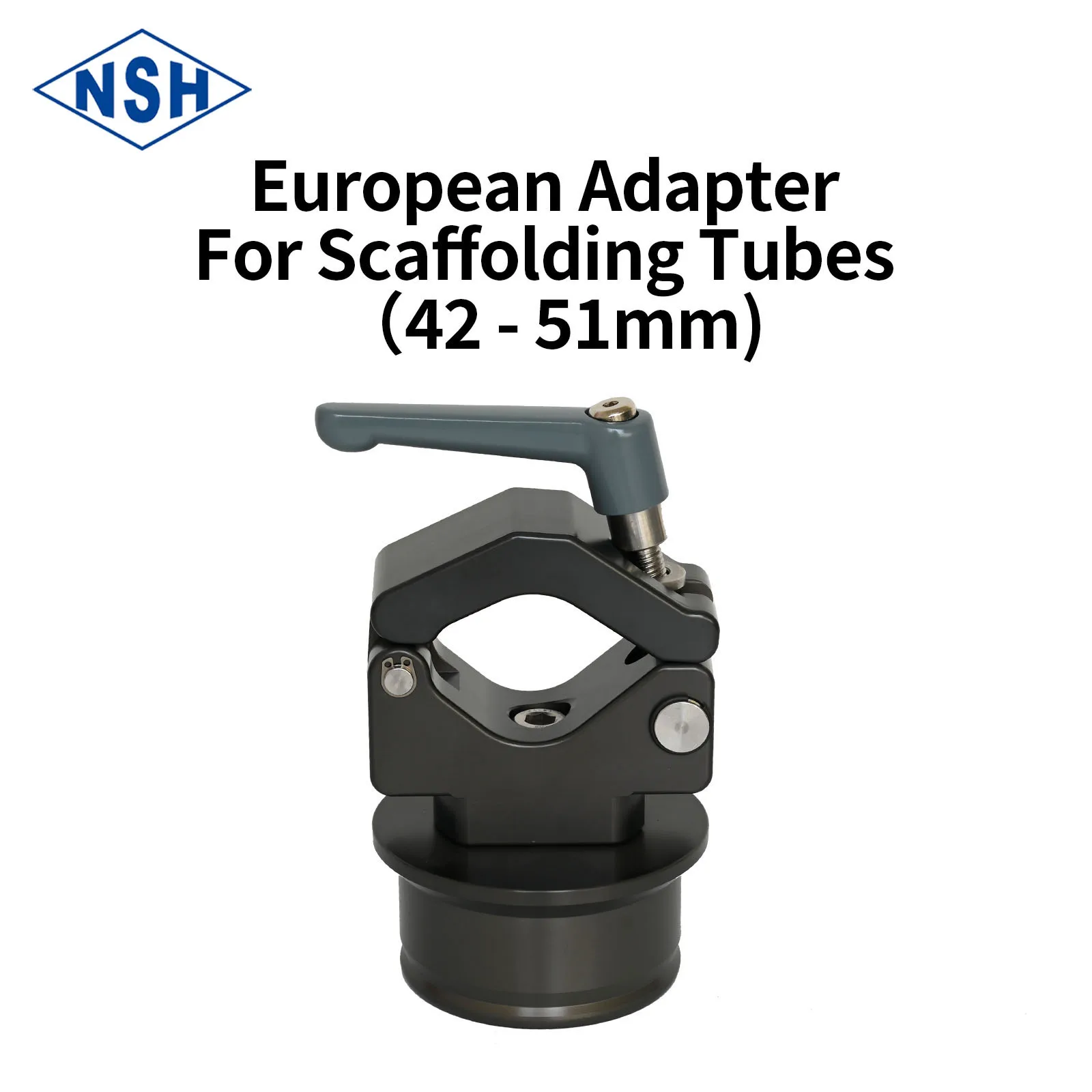 NSH 42-51mm Euro Adapter for Scaffold Tube Photography Equipment Camera Accessories