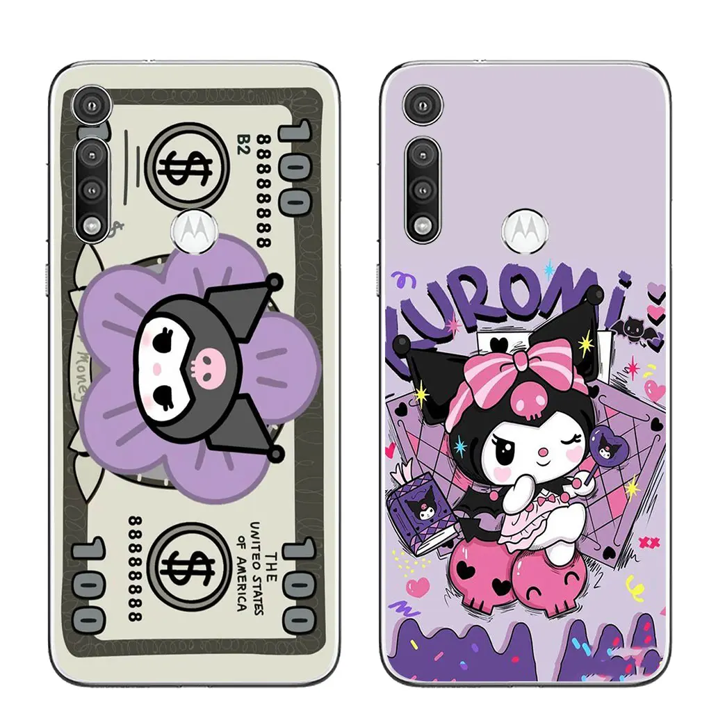 Comics Kuromi Fashion Soft Casing for Motorola Moto G13 G14 G53 G54 G62 G72 G82 G84 E13 E20 G42 G32 G23 G22 Phone Cover Case