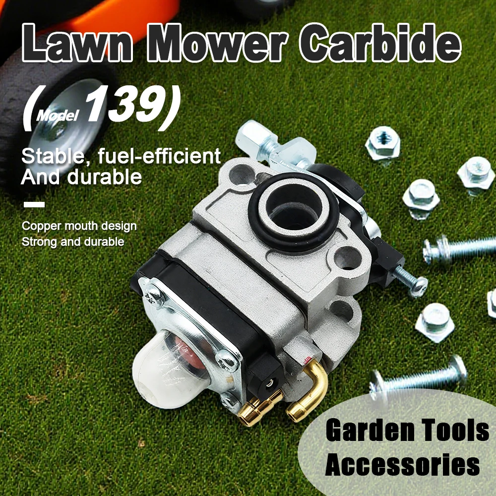 คาร์บูเรเตอร์เครื่องตัดหญ้าสี่จังหวะ 139/140 คาร์บูเรเตอร์เลื่อยยนต์ 40-5/52/58 คาร์บูเรเตอร์เครื่องตัดแต่งกิ่งไม้ สำหรับเครื่องจักรทำสวน
