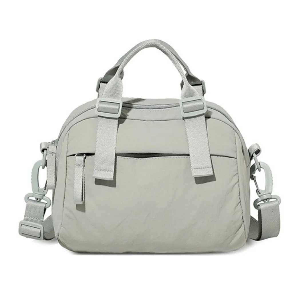 

Large Capacity Women Shoulder Bag Lightweight Adjustable Straps Messenger Bag Korean Style Handbag Nylon Crossbody Bag Women
