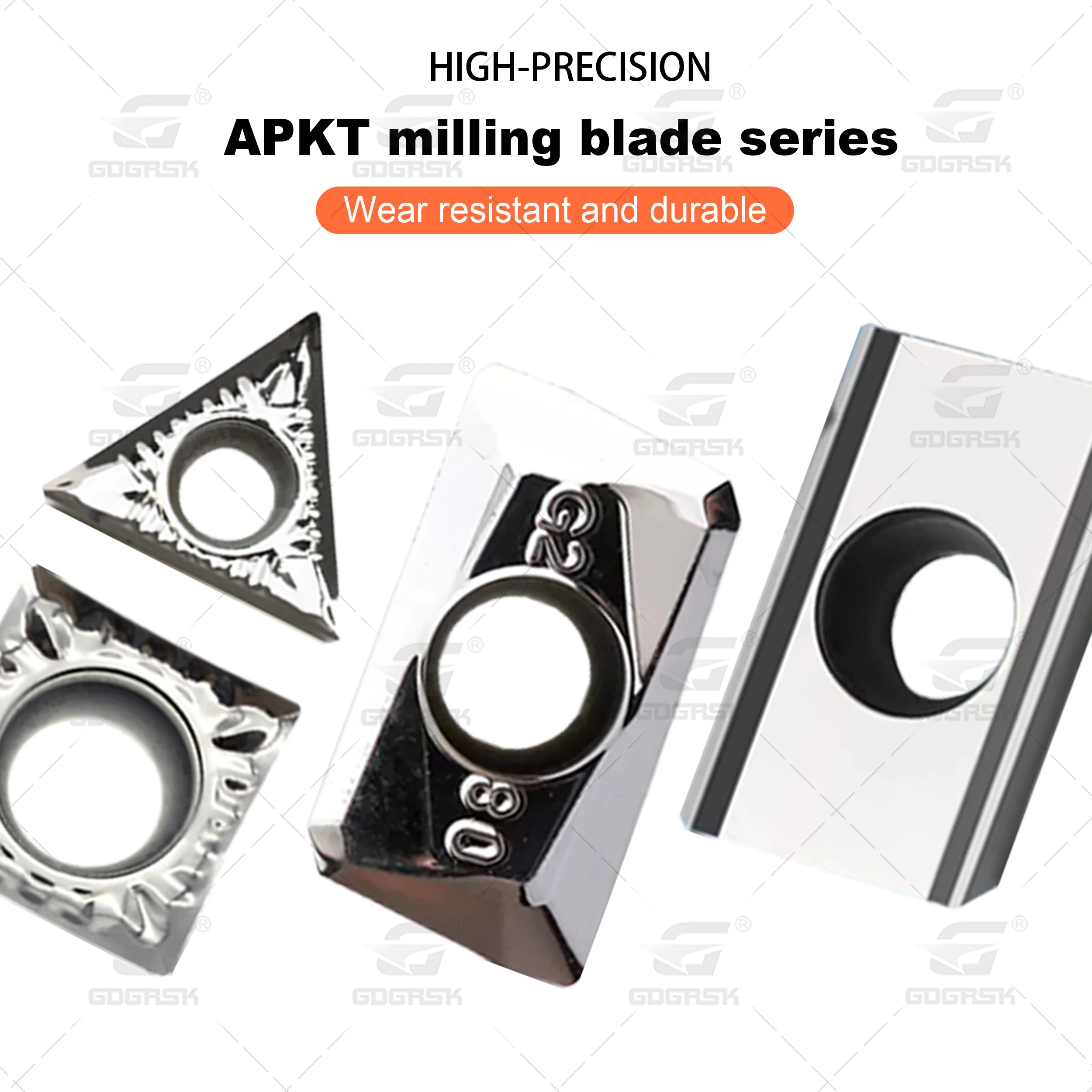 

DESCAR Aluminum Insert APKT1003PDFR-AL APKT1604PDFR-G2 K10 Milling Blades TCGT16T304/SCGT09T304-AL K10 Inner Hole Aluminum Blade