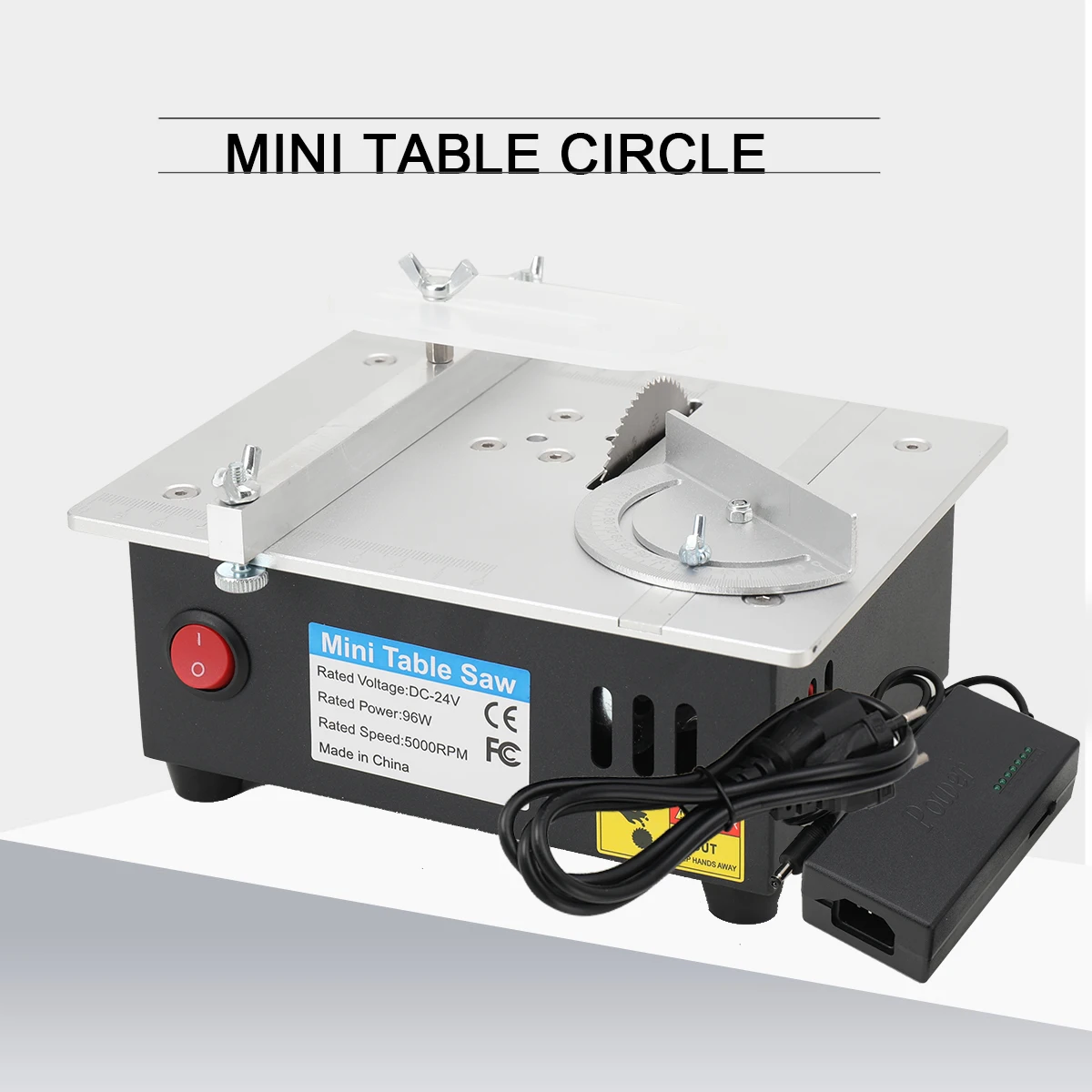 Mini scie de Table de bureau multifonctionnelle, scies d'établi électriques portables 96W pour bricolage modèle de loisirs, outil de coupe artisanal