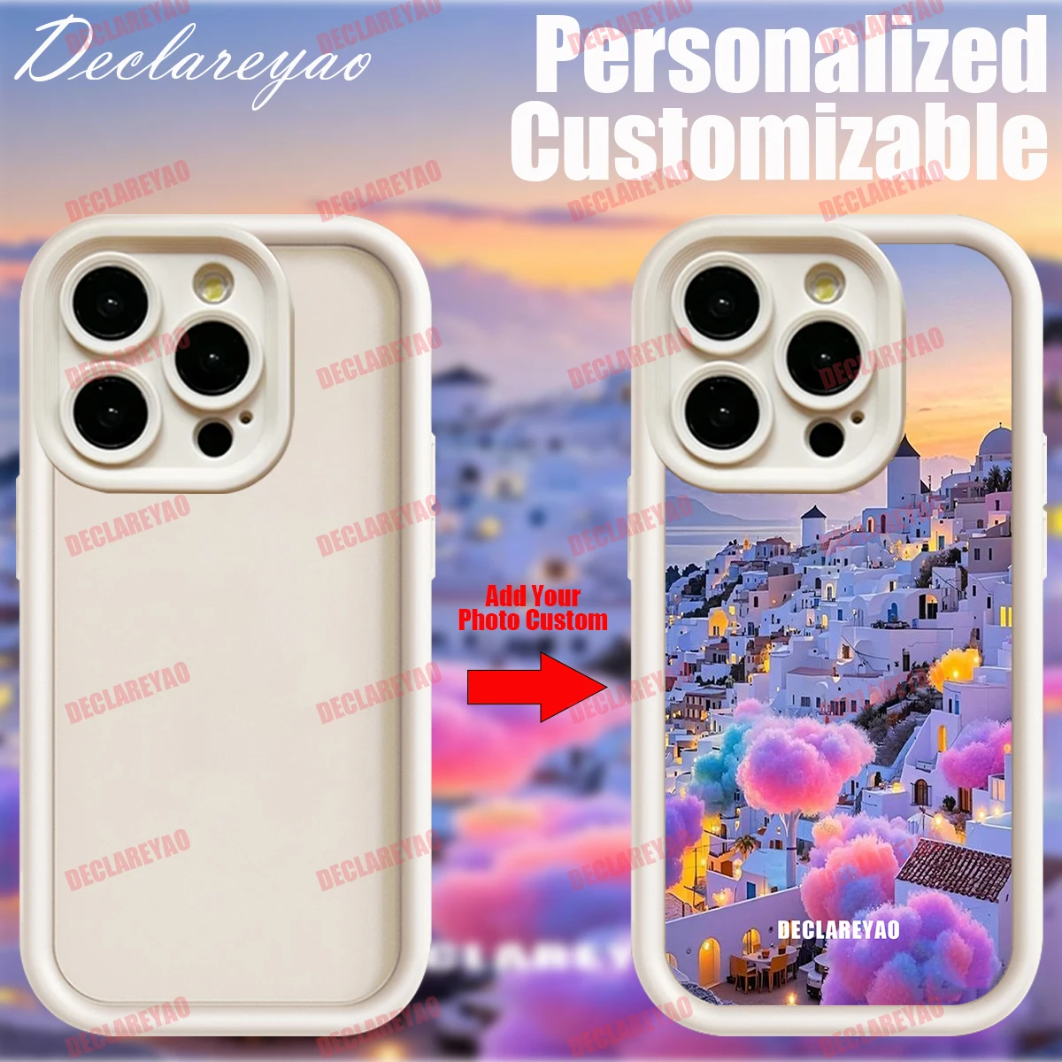 Personalized DIY Customized Photo Matte Soft Coque For OPPO Reno 11 12 FS 13 14 6 Pro Plus 3 4 Z 5 Lite K 2 7 8 T 10 Case Cover