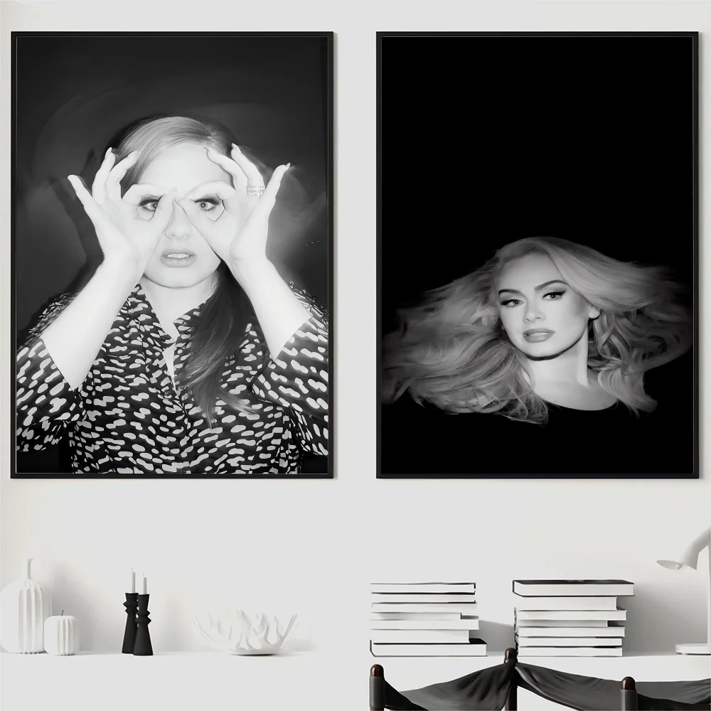 Singer Adele Poster Wall Art Home Decor Room Decor Digital Painting Living Room Restaurant Kitchen Art