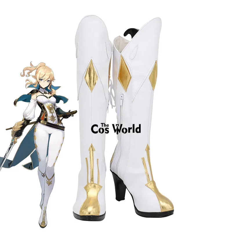 

Genshin Jean Games Customize Cosplay High Heels Shoes Boots