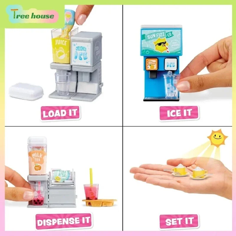 MGA Mini kitchen appliance blind box toy  Coffee Machine Blind Box DIY Surprise Creation Blind box toys Christmas Gift