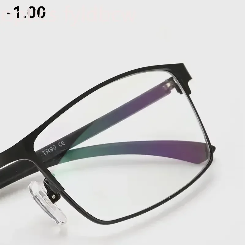 

Myopia Glasses Negative Glasses -100-125-150-175-200-225-250-275-300-325-350-375-400-425-450-475-500 Men Full Frame Glasses
