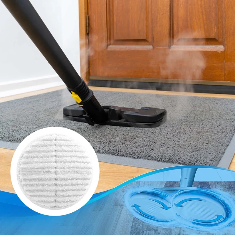 Set di ricambio per cuscinetti per scopa a vapore per Bissell Spinwave 2039A 2124: 4 cuscinetti per Scrub pesanti, 2 cuscinetti morbidi, 2 Scrubby