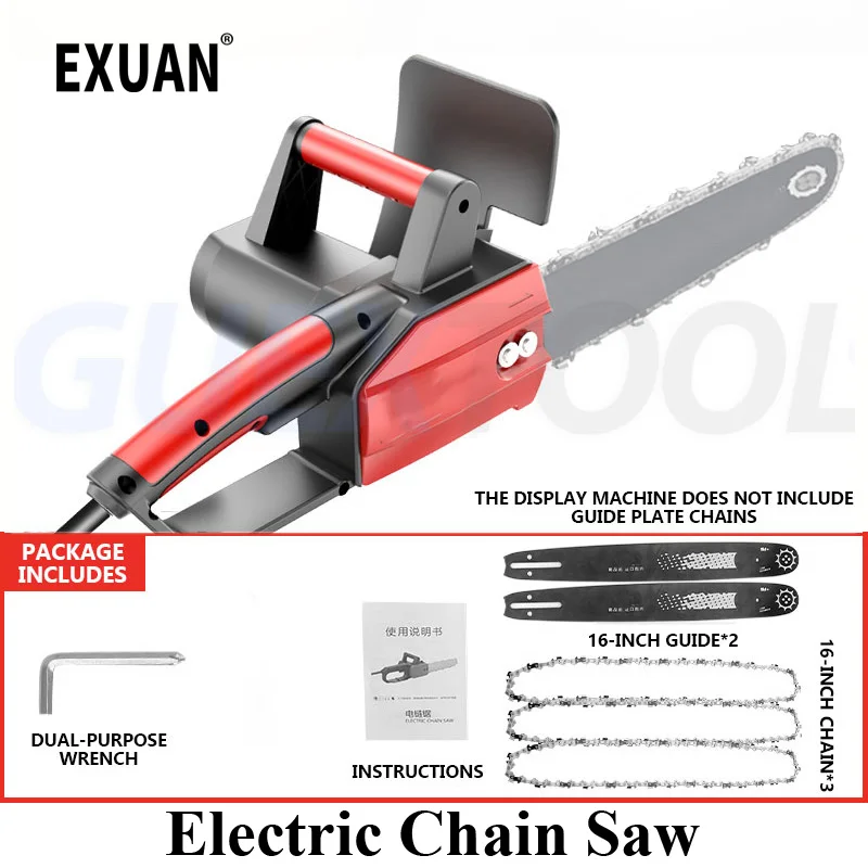 

Electric Chain Saw Mini Felling Saw 16inch 12inch Home Electric Chain Saw Mini Chain Saw Tree Handheld Electric Logging saw