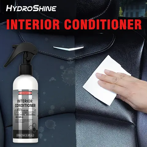 Interior Conditioner Dashboard & Car Interior Refurbishment Cleaner - Gloss Enhancement, Coating & Genuine Leather Seat