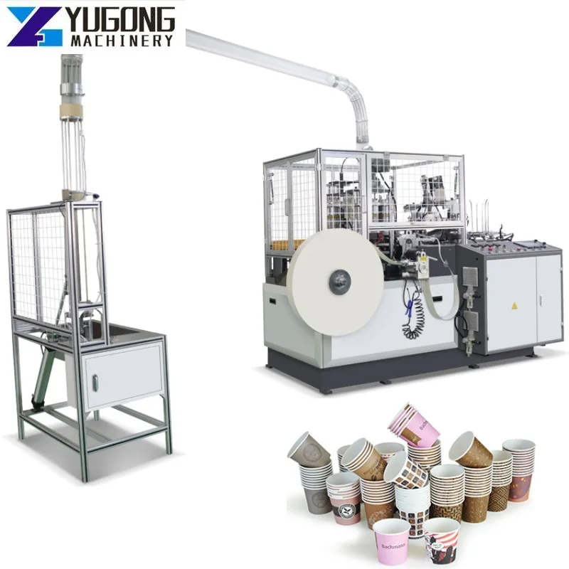 Machine for Making Paper Cups Manufacture Paper Cups Production Machine / Tea/ Ice Cream Cup Maker Paper Cup Making Machine