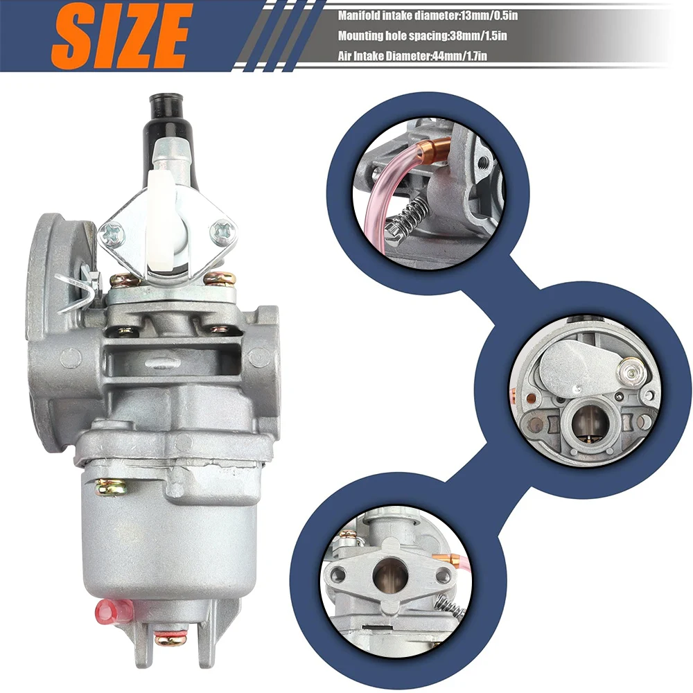 2 Stroke Carburetor Replacement Parts For 43cc 47cc 49cc Engine Mini Moto ATV Quad Dirt Pocket Bike Go Kart view 5