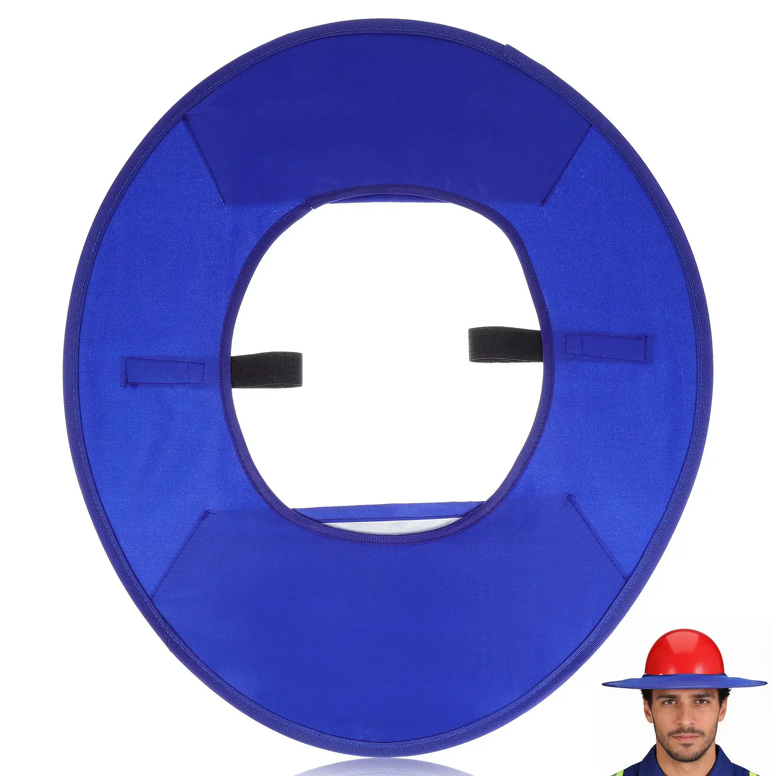 Hard Hat Sun Visor Full Brim Sunshade Attachment Wide Brim Cover for Construction Outdoor Worker Sun Protection