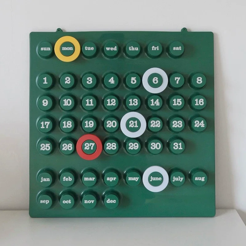 Retro Calendar Creative Wall Decoration Home