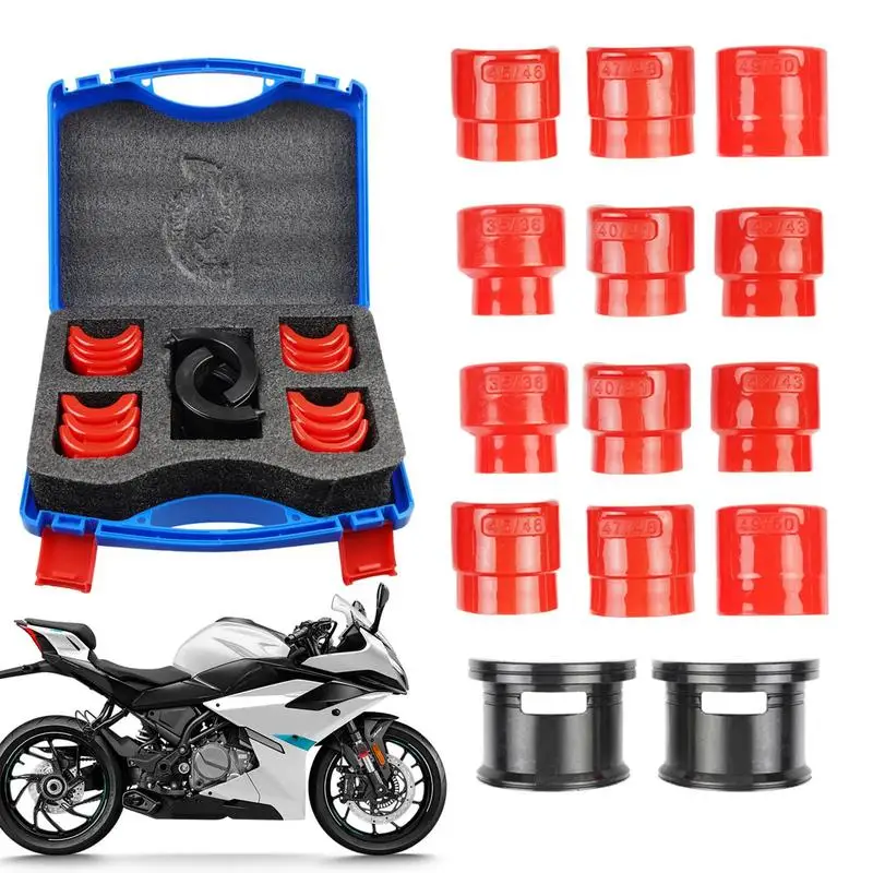 Fork Seal Driver 14X Auto Seal Driver Kit Motorcycle Tools Bearing Race And Seal Driver Set With Adapters Seal Installer Bearing