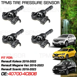 433MHz Car Tire Pressure Monitor For Renault Megane IV Renault Scenic 2016-2023 Renault Koleos Samsung QM6 2016-2022 40700-4CB0B