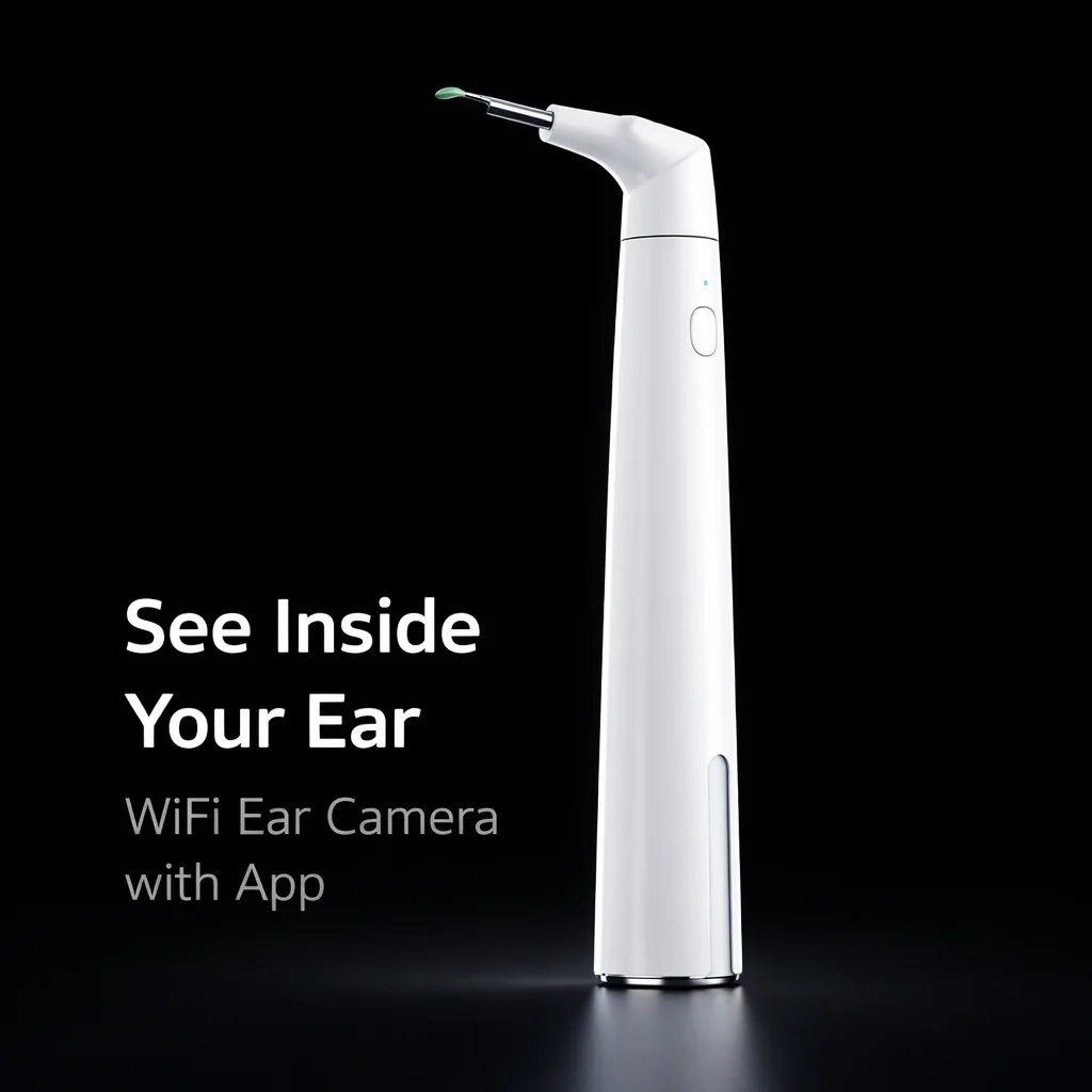 Portable Wireless Endoscope 3.9mm Wifi Visible Ear Endoscope Camera Earpick Nose Inspection for Iphone Android Phone