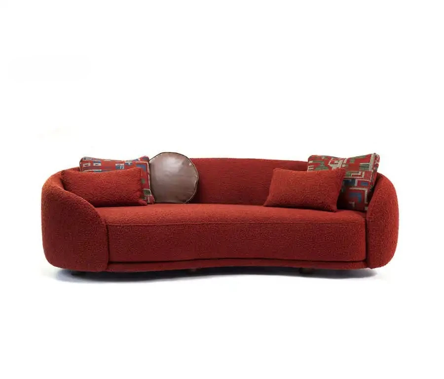 

Italian Leather Sofas Sectional Button Tufted Style 7 10 Seater Luxury Modern U Shape Couch Sofa Living Room Furniture