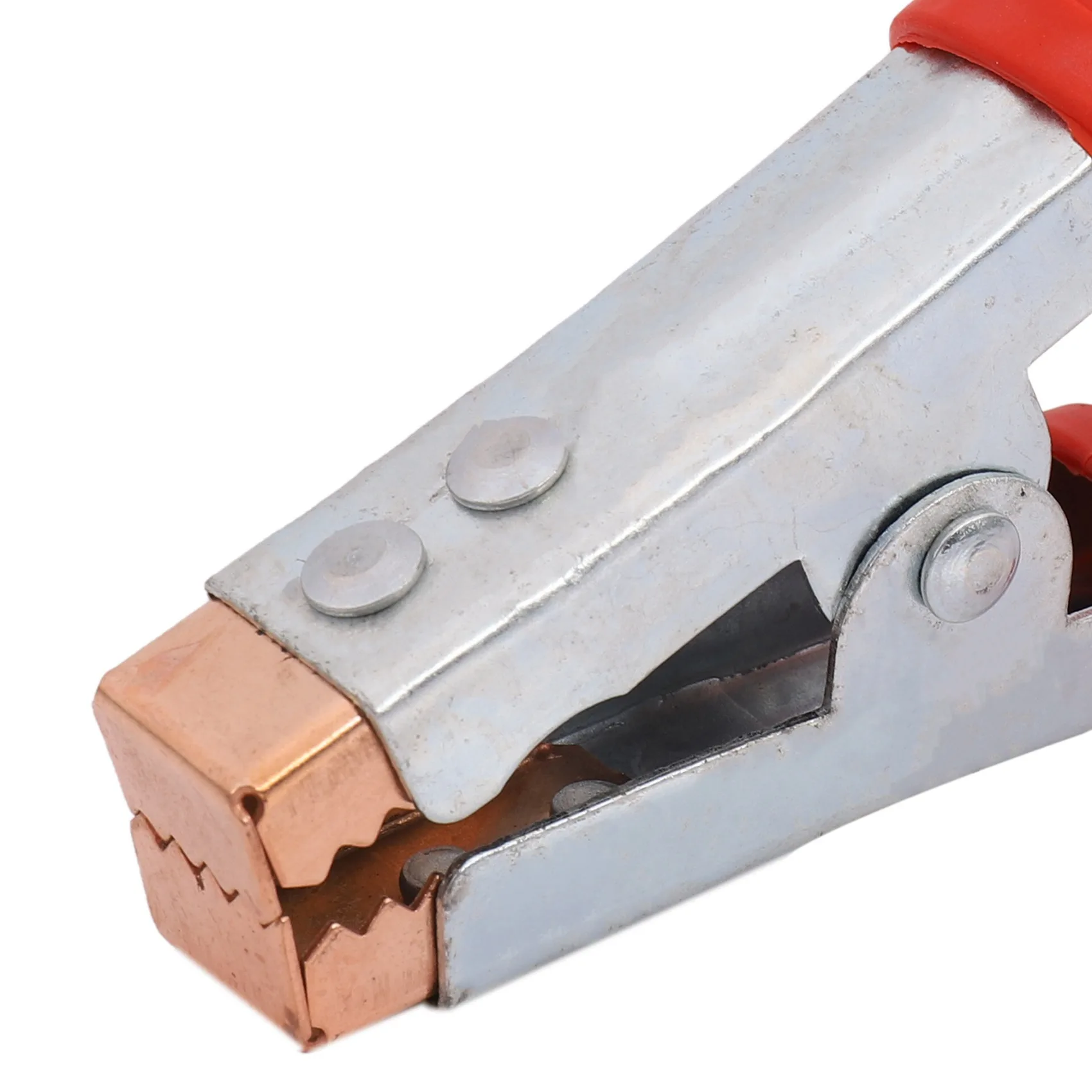 BHTS-4X Crocodile Clips HEAVY DUTY Copper Battery Test Alligator Clamps