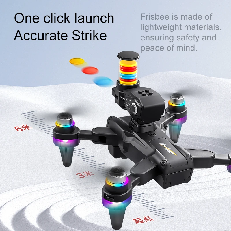 JCMO K22 MAX Frisbee Launch Drone Professional HD Dual Camera Brushless Motor 2.4Ghz Remote Control Quadcopter Toy for Kids New - view 4