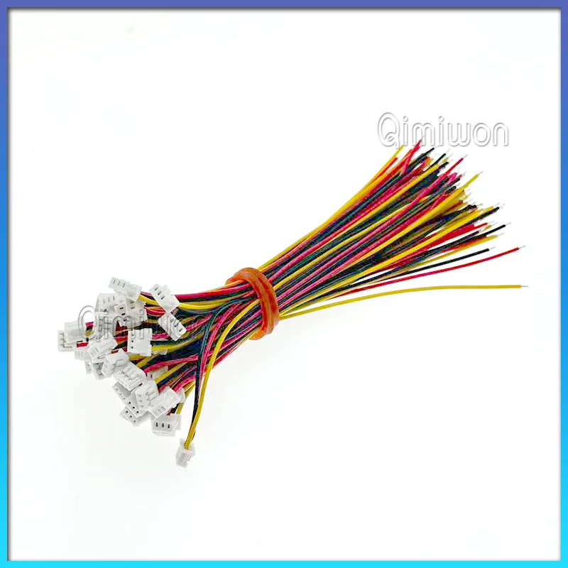 MX1.25 single-head tin-plated terminal wire, double-head same direction/opposite direction rehearsal electronic wire 2P3P4P5P12P