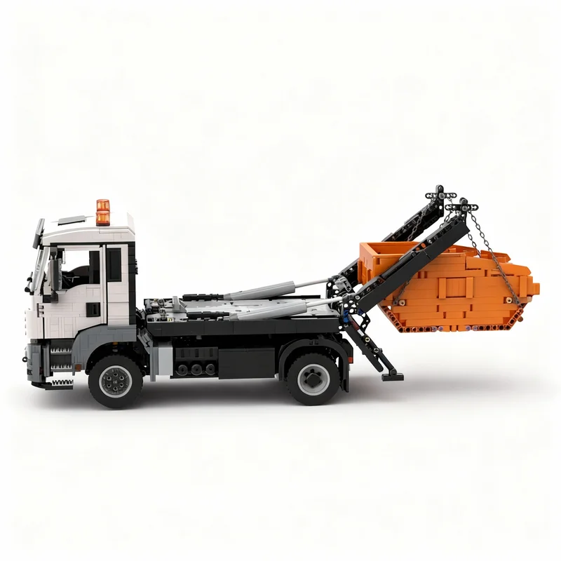 3085 pièces MOC Technical MAN TGS Absetzcontainer Lkw Swap Body Model Building Christmas Gifts Blocks Construction Toys Education