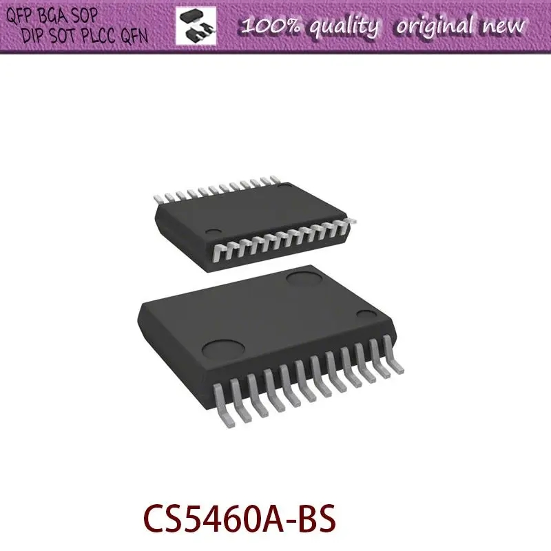 

NEW 5PCS/LOT CS5460A-BS CS5460 CS5460A 5460A 5460A-BS SSOP-24