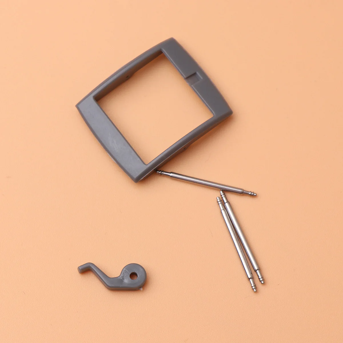 

4Pcs 20mm Plastic Watch Buckle Clasp Durable Practical Comfortable Texture Luxury Gift for Watch Lovers Dark Blue