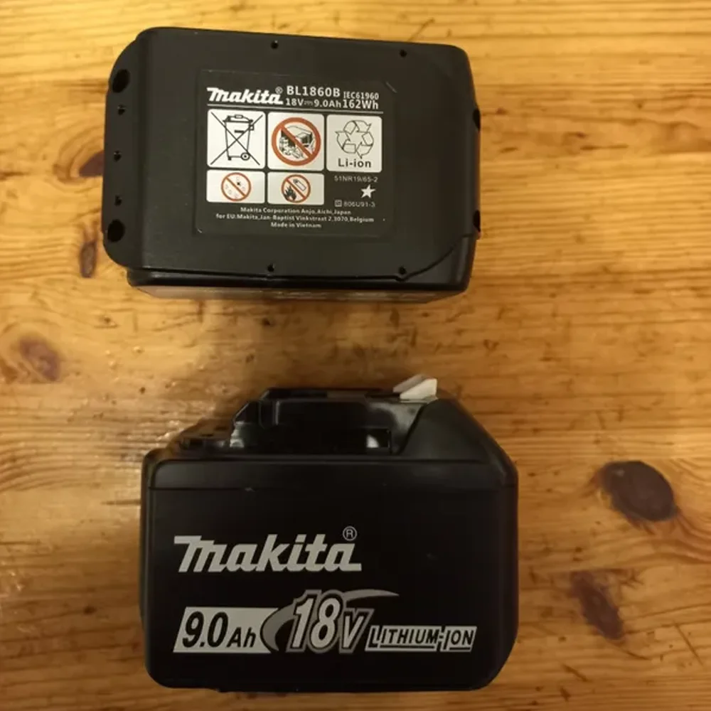 

Stable Output 9Ah 18V 5.0Ah/6.0Ah Li-ion Battery For Makita BL1830 BL1850B BL1860 BL1840
