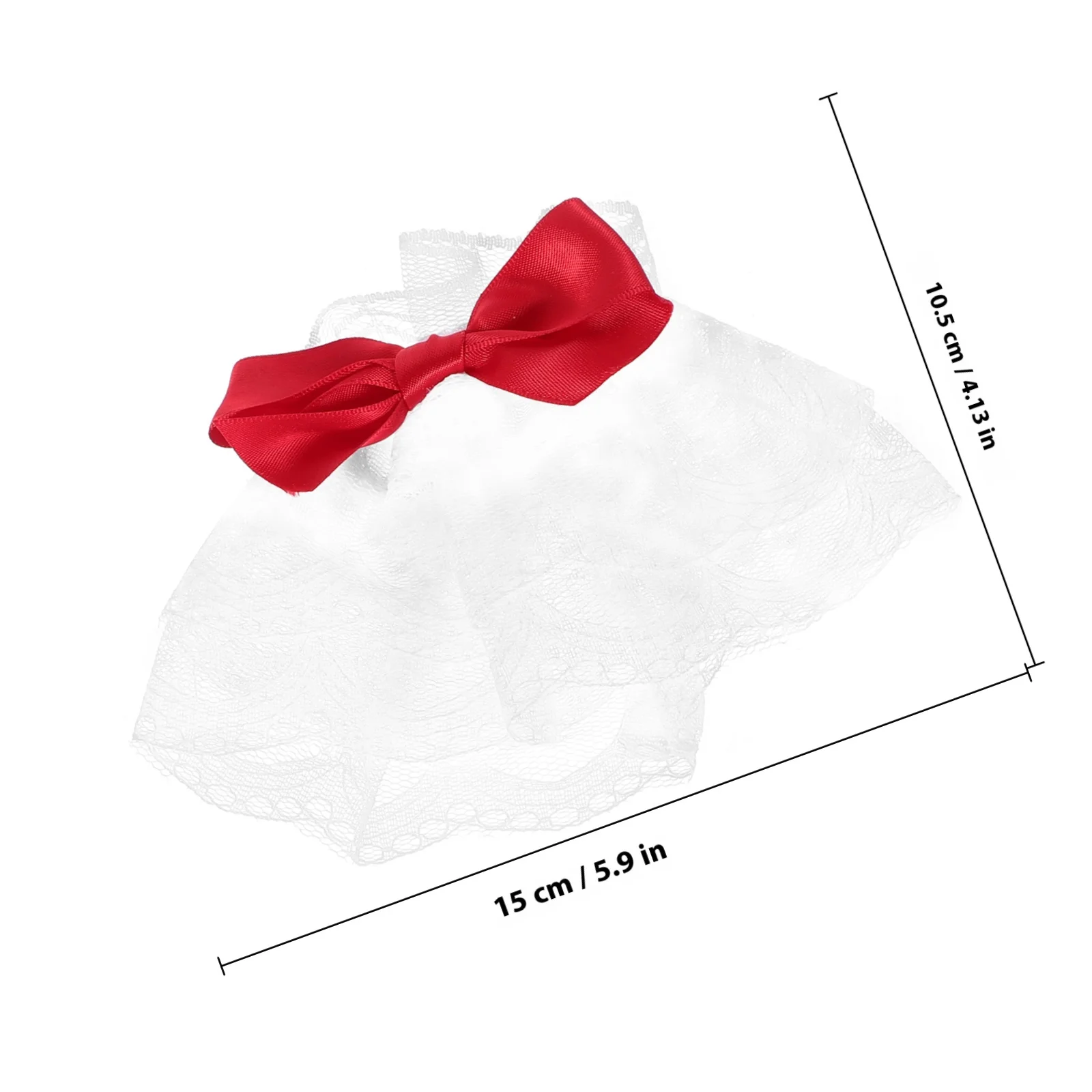 زوج واحد من أصفاد المعصم من الدانتيل بتصميم قوطي أنثوي إكسسوار زي للنساء لحفلات الشاي واللباس التنكري للهالوين