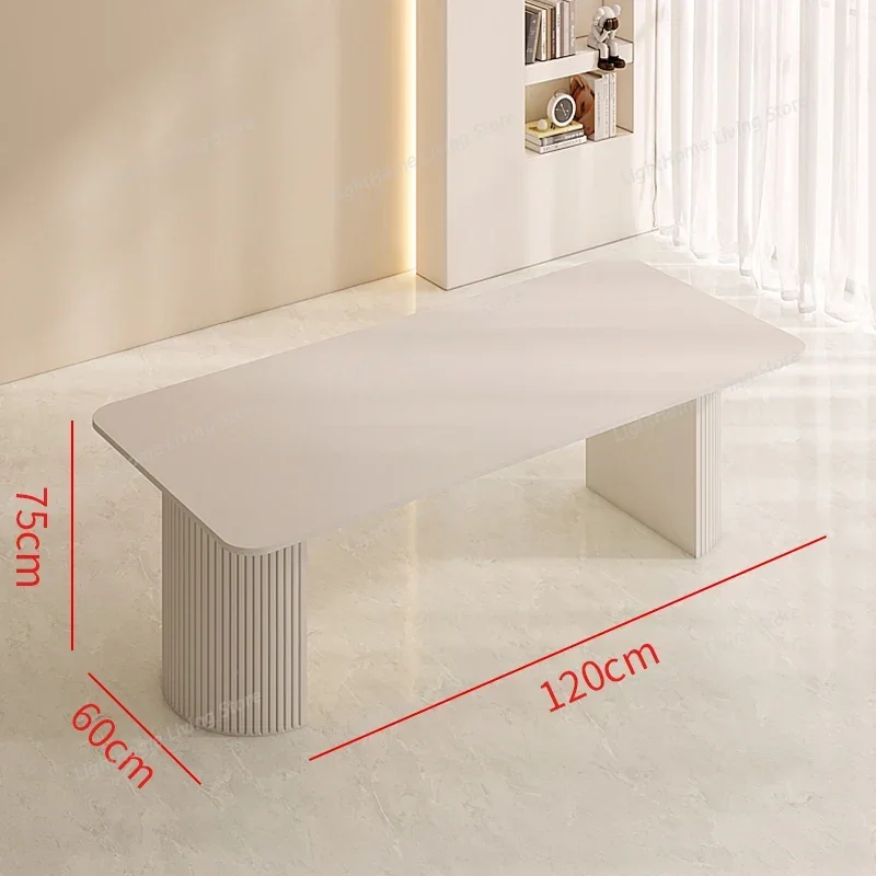 120 140 160 180 200 220 240 Cm Cream Style Rock Slab Countertops Conference Table Desk Luxury Meeting Tables Negotiation Table - view 6