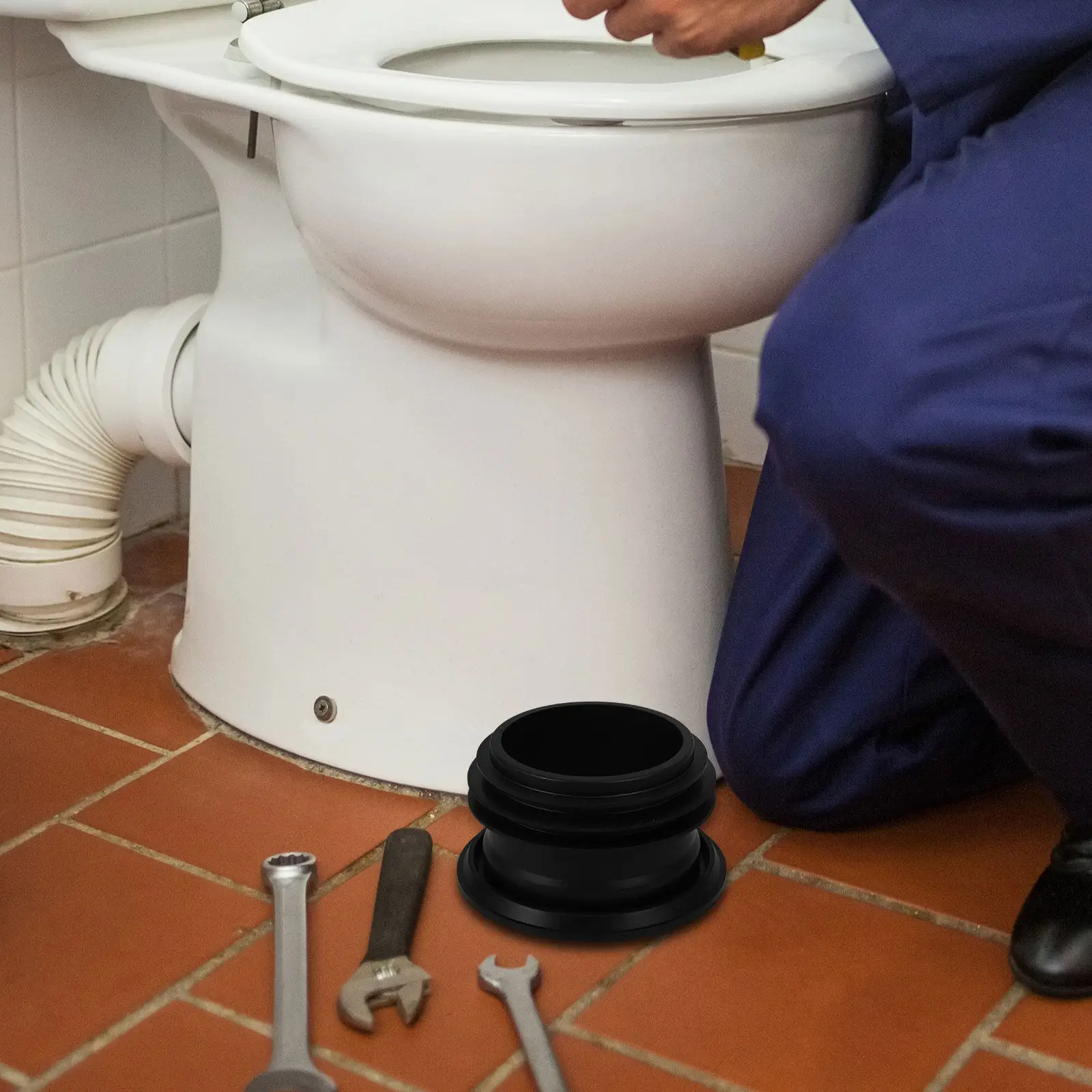 

Усиленное уплотнительное кольцо для фланца унитаза: эффективная защита от запаха и обратного потока воды, замена предотвращающего обратный поток устройств.