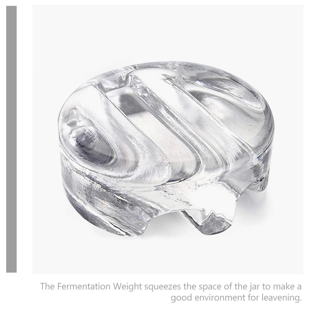 

Fermentation Stone Glass Fermenting Lids Weights Wide Mouth Jar for Canning Jars