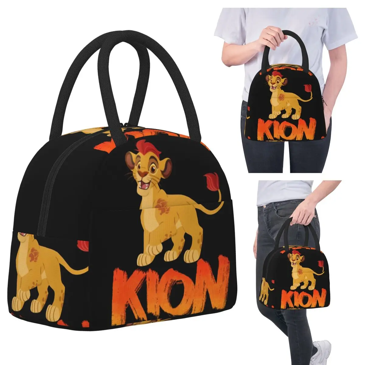 

Lion Guard Kion Insulated Lunch Bag for Women Office Cooler Thermal Food Box Tote Leakproof Lunch Boxes Container