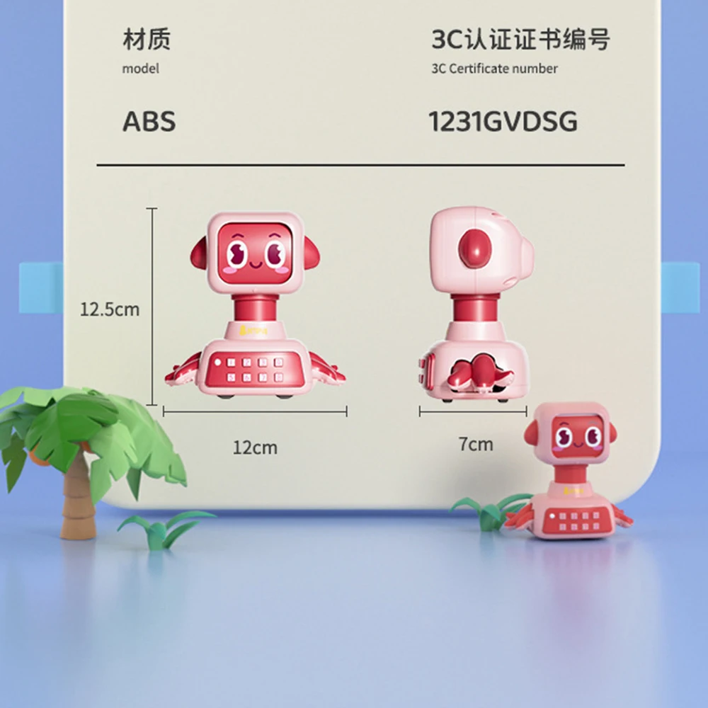 Kinderspielzeugauto, verschiebbare Trägheit, Auswurf, Presse, Auto, pädagogisches Geschenk, niedlicher Oktopus