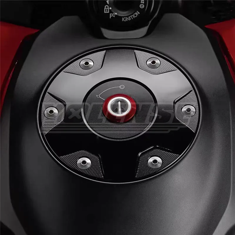 Motorcycle CNC Fuel Caps Gas Oil Airbox Tank Cover For HYPERMOTARD 950 SP Hypermotard950 RVE Diavel 1260 DIAVEL 1260S