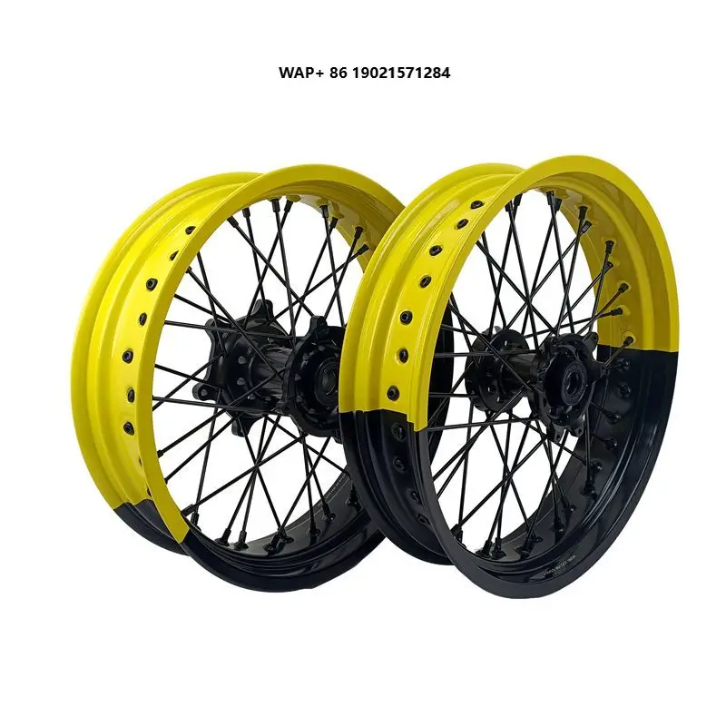 

High Performance Motorcycle Accessories Aluminum Parts 17 Inch Storm Bee Wheels