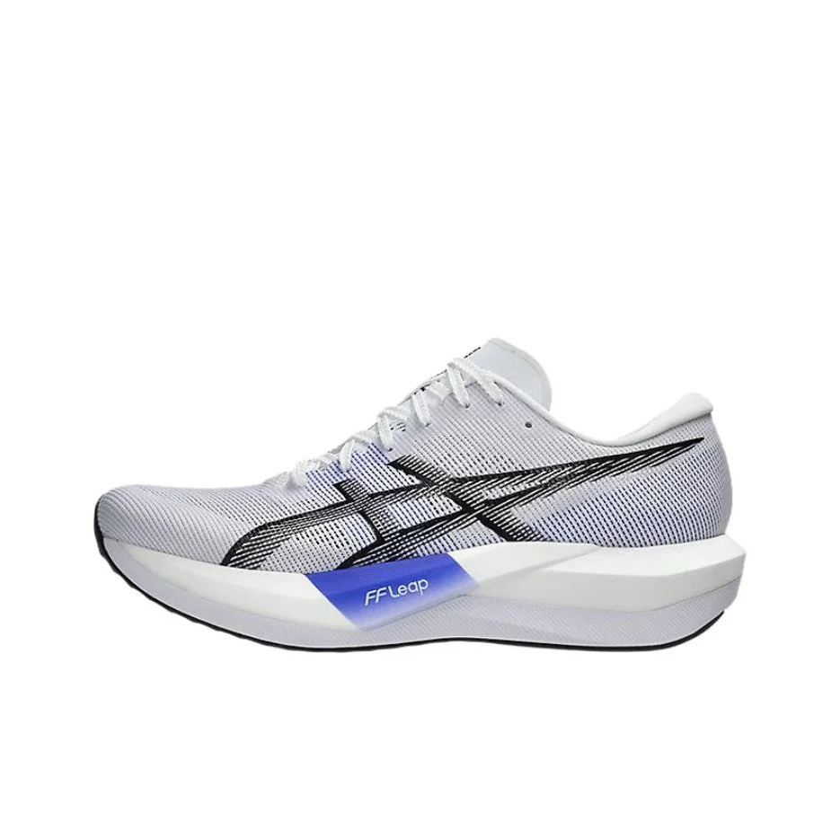 

ASICS MAGIC SPEED 5 Lightweight Rebound Running Shoes Unisex White Black 1013A183-100