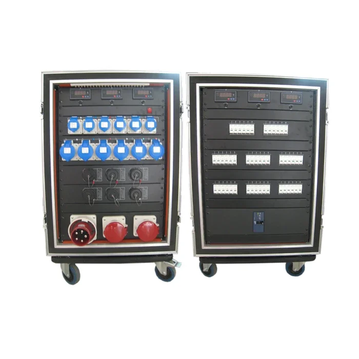 3phase AC power supply electric distribution box for stage lights