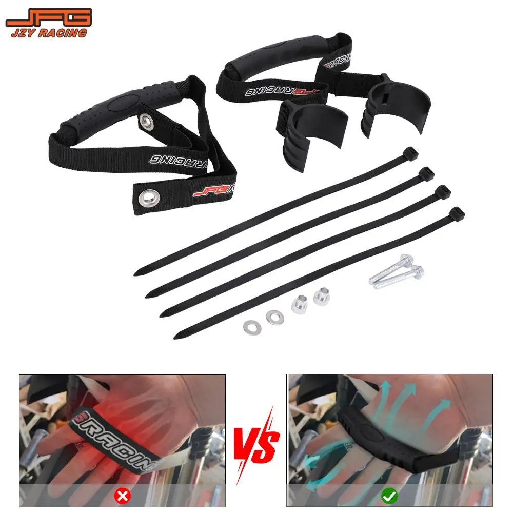 JFG Racing-Laisse de Sangle de Sauvetage Avant et Arrière, pour Moto KTM 250, 350, 400, 450, 500, XCF, XCW, XCFW, SXF, EXCF, EXC, SMR