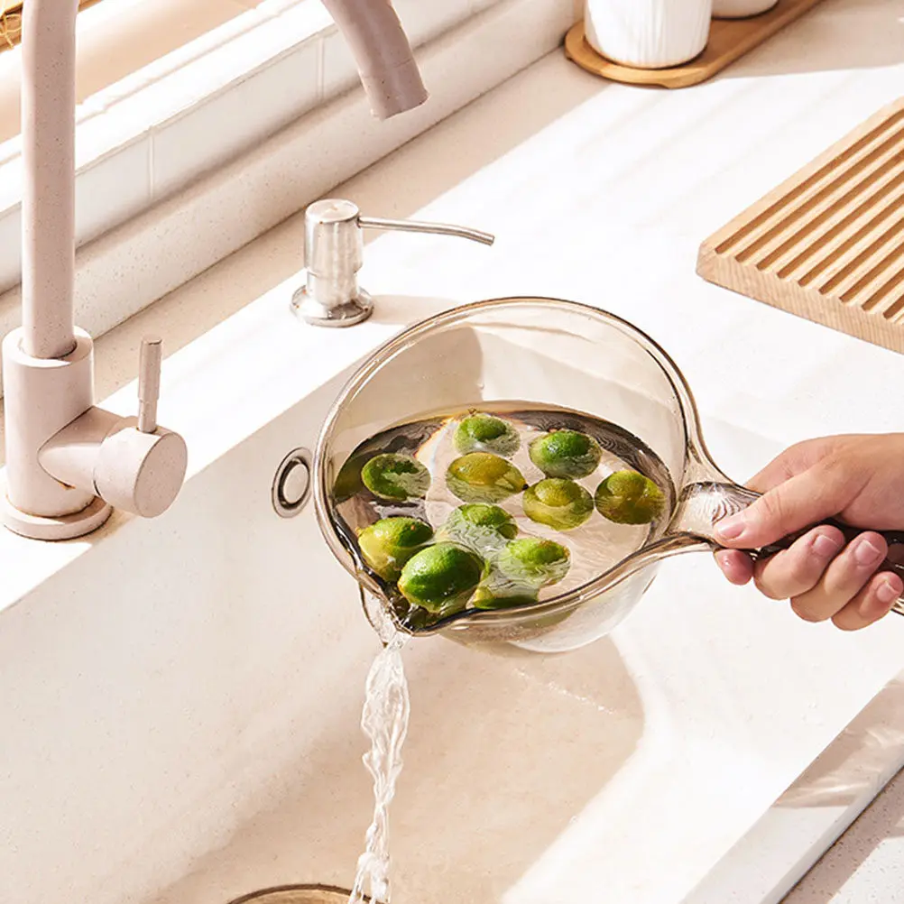 3Pcs Thick Water Ladles Long Handle Kitchen Water Scoops Multipurpose Household Ladles for Bath Gardening Cooking Use