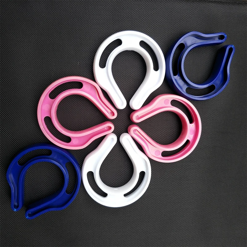 First Responder Door Jam Security Stops Edge Plastic C-Shaped Wedge Children Protection Locks Finger Safe Door Stopper