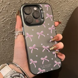 Love Heart Bow Design Phone Case For Xiaomi Mi 11 Lite 5G 14 14T 13 13T 12T 12X Poco F6 M6 X6 X5 Pro F5 Shockproof Bumper Cover