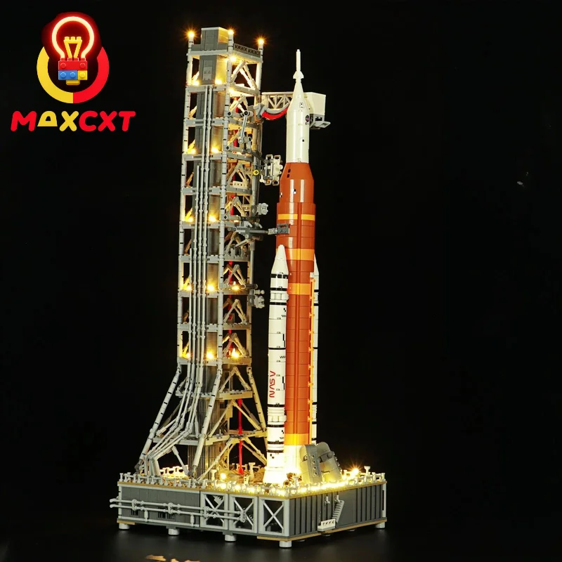 MAXCXT LED Light Set For LEGO 10341 Artemis Space Launch System DIY Decorative Lamp  (Not Include Lego Building Blocks Set ﻿）