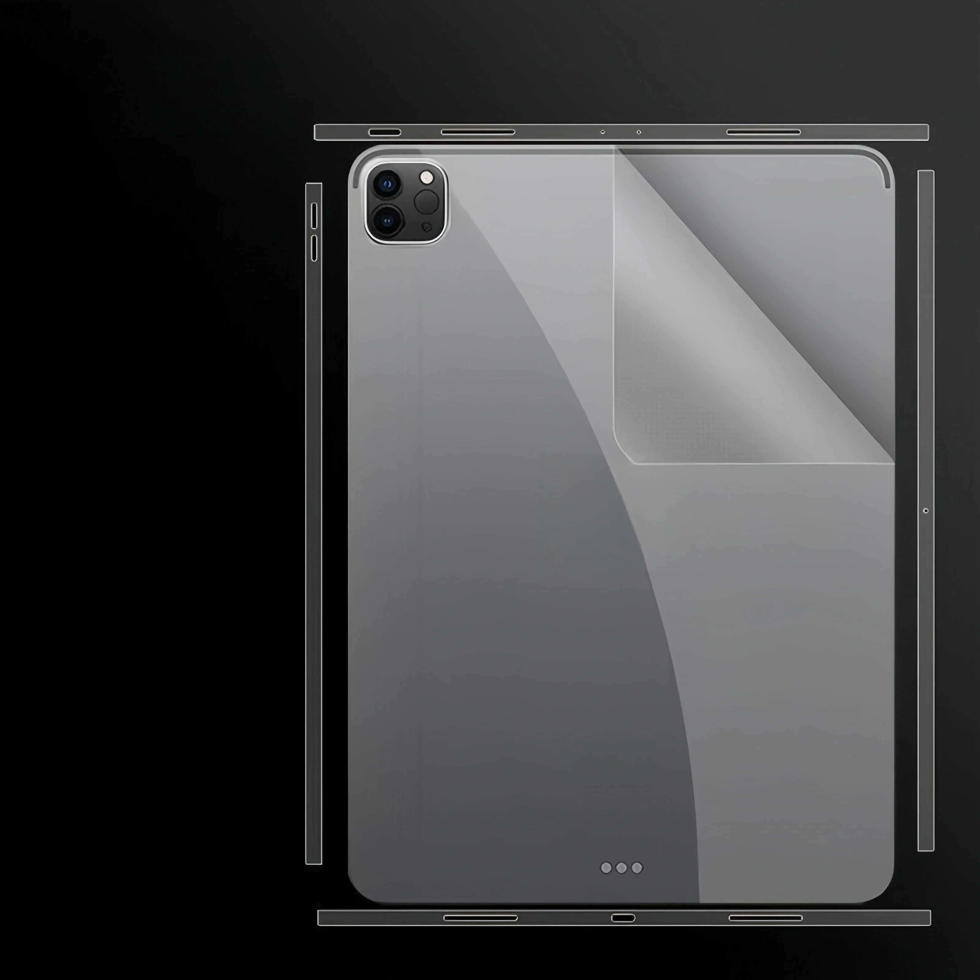 Dla iPad Skins Cover Naklejka Folia ochronna Pro 11 12.9 2022 2021 2020 Air 4 5 Naklejki na tablet Naklejki chroniące przed zarysowaniami — zdjęcie produktu 7