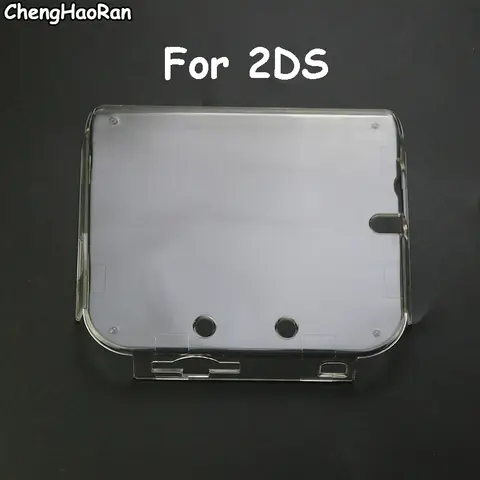 2DS गेमिंग के लिए ChengHaoRan 2Ds केस टिकाऊ पारदर्शी प्लास्टिक सुरक्षात्मक हार्ड केस कवर शेल + एंटी डस्ट फिल्म + प्लास्टिक पेन 8 best sales 2ds शेल प्रतिस्थापन - №2