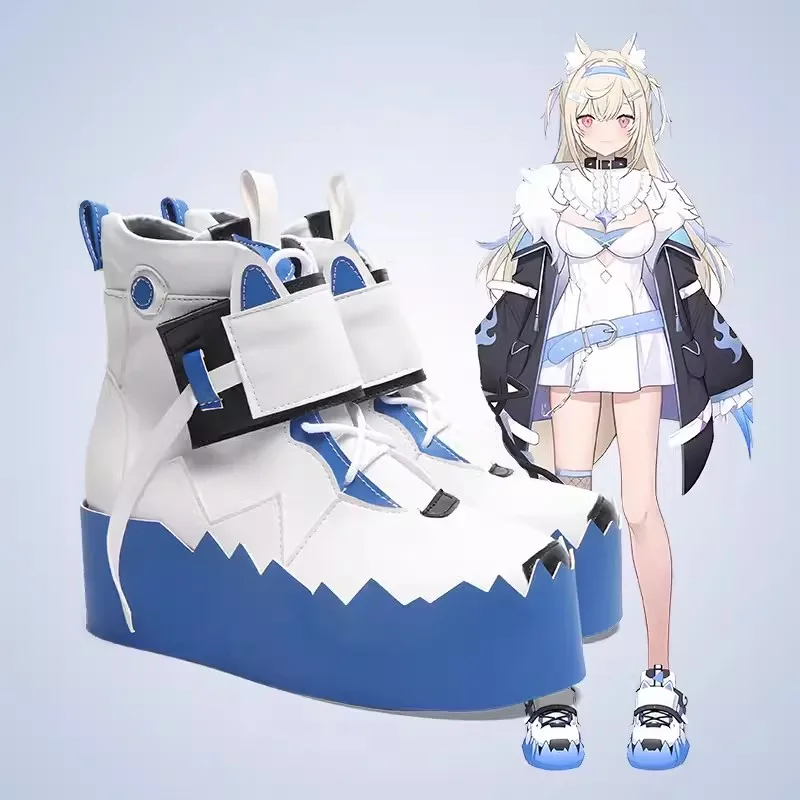 

Anime Fuwawa Abyssgard Cosplay Shoes Hololive EN 3rd Advent Generation Hololive Vtuber Sneakers Halloween Costume Accessories