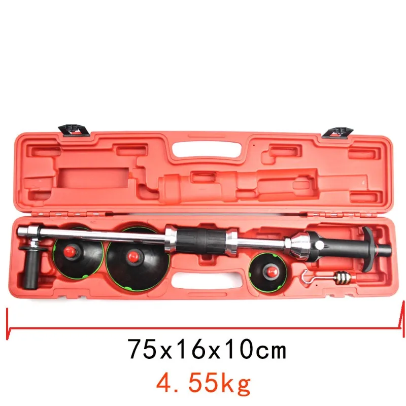 Car Dent Repair Tool, Red Box Pneumatic Suction Cup Pulling